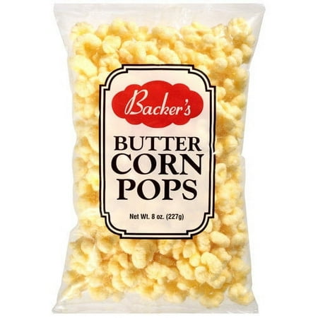 Backer's Butter Corn Pops, 8 Oz.