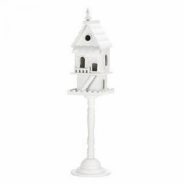 Koehler Home Decor Two Floor Story Pedestal Birdhouse