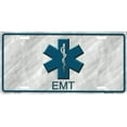 thumbnail image 2 of EMT Logo Metal License Plate, 2 of 2