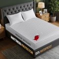 thumbnail image 2 of Protector de colchón impermeable Utopia Bedding, tamaño completo, 2 of 7