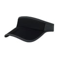 thumbnail image 2 of Fabrcox Unisex Sports Sun Visor Hats Adjustable Empty Top Baseball Hat Spring Summer Outdoor Tennis Cap for Men Women Black 21.26-23.62", 2 of 4