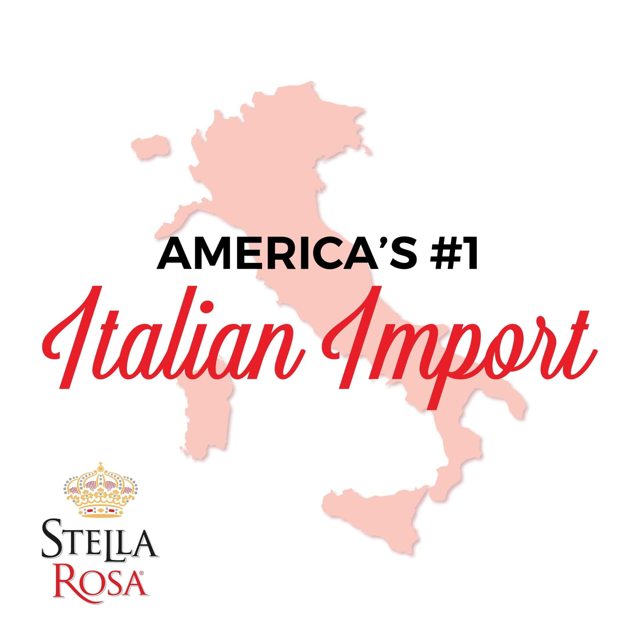 Stella Rosa Moscato d'Asti Semi-Sweet White Wine, 750ml Glass Bottle, DOCG, Piedmont, Italy