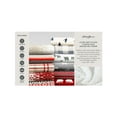 thumbnail image 5 of Eddie Bauer Grizzly Peak Red Ultra Soft Plush Fleece Throw Blanket, 60" X 50", 5 of 6
