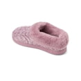 thumbnail image 4 of Dearfoams Women’s Cozy Comfort Knit Clog Slippers, 4 of 6