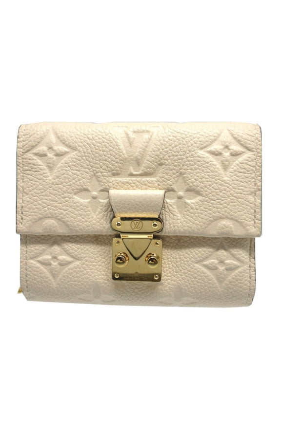 Pre-Owned Louis Vuitton M81071 Monogram Empreinte Portefeuille Metis IC Chip Crme... (Good)