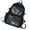 Black, variant on Clear Pockets Large Backpack Student Itabag for Women Uniform Pin Display