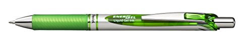 12 Colors Pentel BL77 Energel 0.7mm Fine Metal Tip Rollerball Gel Pen