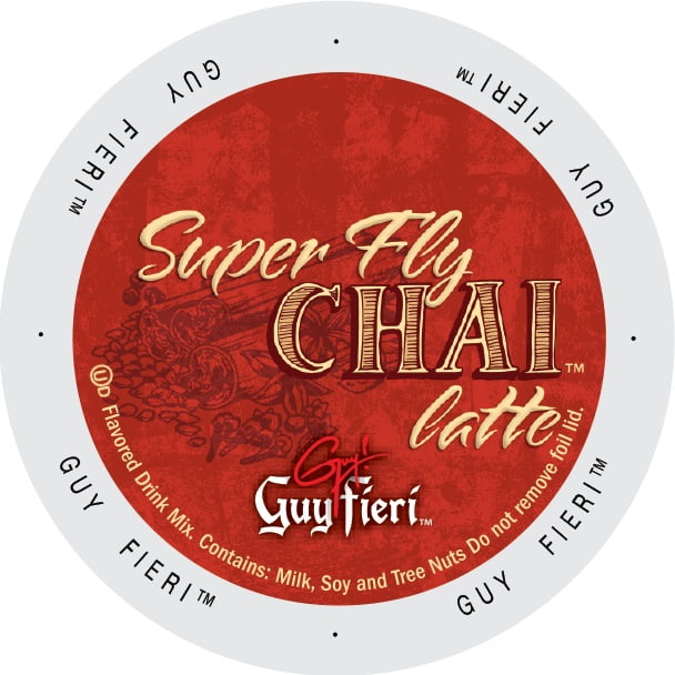 Guy Fieri Indulgent Beverages Super Fly Chai Latte, Single Serve Cup
