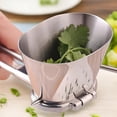 thumbnail image 3 of Stainless Steel Manual Food Chopper with Pull Cord - Handheld Kitchen Tool for Herbs, Garlic, Onions, Vegetables, and Nuts - No Electricity Needed, Easy to Clean and Rust Resistant, 3 of 6