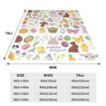 thumbnail image 3 of Sikiie Happy Easter1 Ultra-Soft Micro flannel Blanket Luxury All Seasons Warm Blanket for Bedding Sofa and Travel (4 sizes)-80"x60", 3 of 7