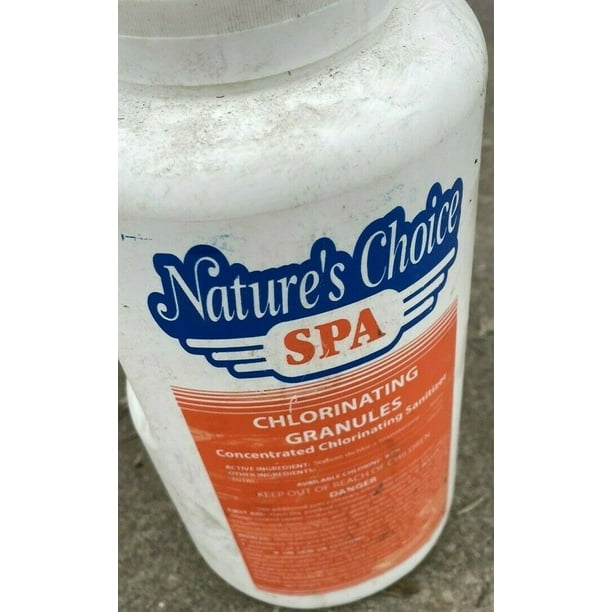 NATURES CHOICE Spa Chlorinating Granules for Hot Tub 2 LB