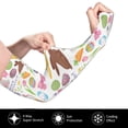 thumbnail image 3 of Easygdp Happy Easter1 Adult Ice Silk Sunscreen Arm Cover with Thumbhole, Cooling Compression Arm Cover for Cycling, 3 of 8