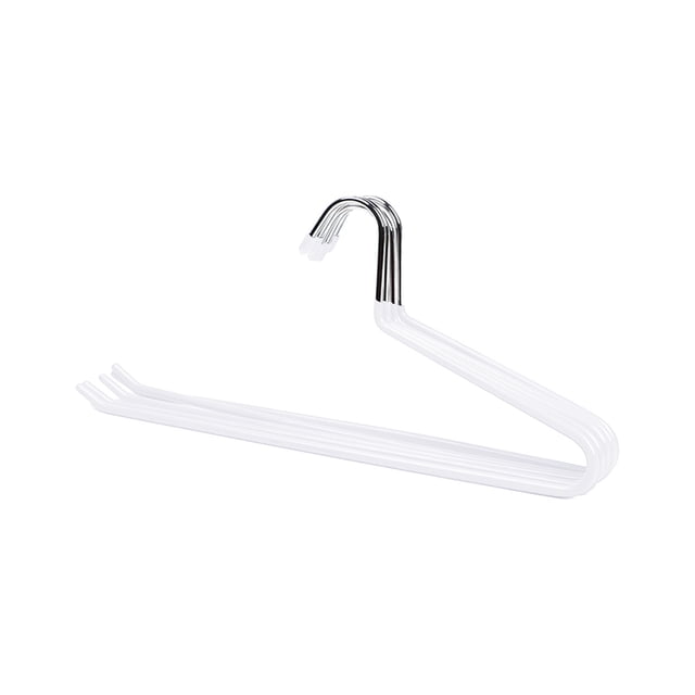 Z Shaped Pants Hanger Non Slip Heavy Duty Iron Clothes Rack For Closet Space Saving Storage Organizer Singles