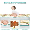 thumbnail image 2 of Foldable Baby Play Mat, Safe Foam 47x47 in Waterproof Cute Playmat for Babies and Toddlers Indoor and Outdoor, 2 of 8