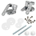 thumbnail image 1 of Asientos de inodoro Macarena Bisagras Tapa superior de inodoro Fijaciones de asiento con tornillos y accesorios, 1 of 7
