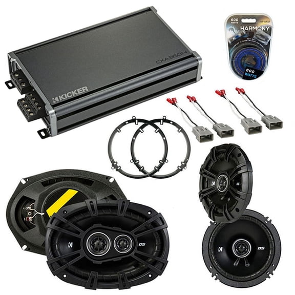 Fits Honda Accord 1998-2002 Speaker Replacement Kicker DSC65 DSC693 & CXA360.4