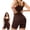 Coffee, variant on Bathroom-Friendly Shapewear Bodysuit for Women Tummy Control Body Shaper 360° Tummy Waist Back Sculpt, Hidden Rear Opening Slimming Bodysuits