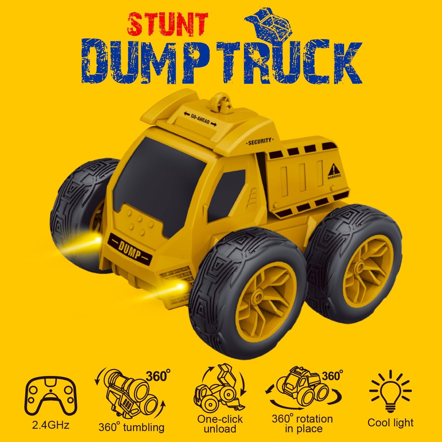 <new_title>Poco Divo Stunt Dumper Tumbling RC Bigfoot Dump Truck</new_title>