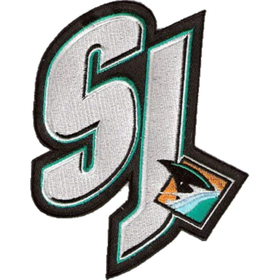 San Jose Sharks 'SJ' Shoulder Patch