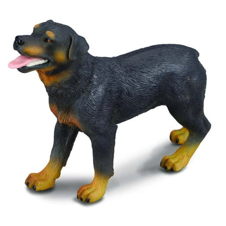 Rottweiler Head - Breyer Horses Corral Pals Rottweiler Dog #88189