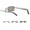 Gradient temples, variant on for Smart Glasses: Rimless Photochromic Bluetooth Sunglasses w/Open-Ear HD Sound, Mic, UV400, Voice Control, Hands-Free Calls for Men & Women