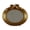 F, variant on Gold Carved Photo Frame – Bow Hanging Wall Frame with Stand,Versatile Tabletop & Wall Decor for Hom