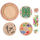 thumbnail image 2 of Juego de mesa de madera para niños, juego de mesa de madera portátil 10 en 1, ajedrez volador de madera de calidad en la que puede confiar, 2 of 14