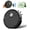 Black-battery, variant on Mini Robot Vacuum for Car, Compact Mini Cleaner Sweeping Robot, 3 in 1 Rechargeable Multifunctional Smart Cleaning Machine with Wet Mopping for Hard Floors Pet Hair Carpets