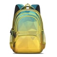 thumbnail image 2 of Geometric Gradient Backpack for School,Cute School Bag,Schoolbag with Adjustable Shoulder Straps & Padded Back,16.9 Inch, 2 of 5