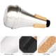thumbnail image 5 of Trumpet Mini Mute Dampener para accesorio de instrumento de trompeta aleación de aluminio tamaño pequeño fácil de transportar Anggrek Otros, 5 of 8
