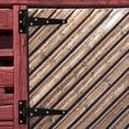 thumbnail image 4 of FUTUREORYY 5 Inch T-Shaped Hinges 6Pcs Galvanized Iron Shed Hinges for Outdoor Use, 4 of 8