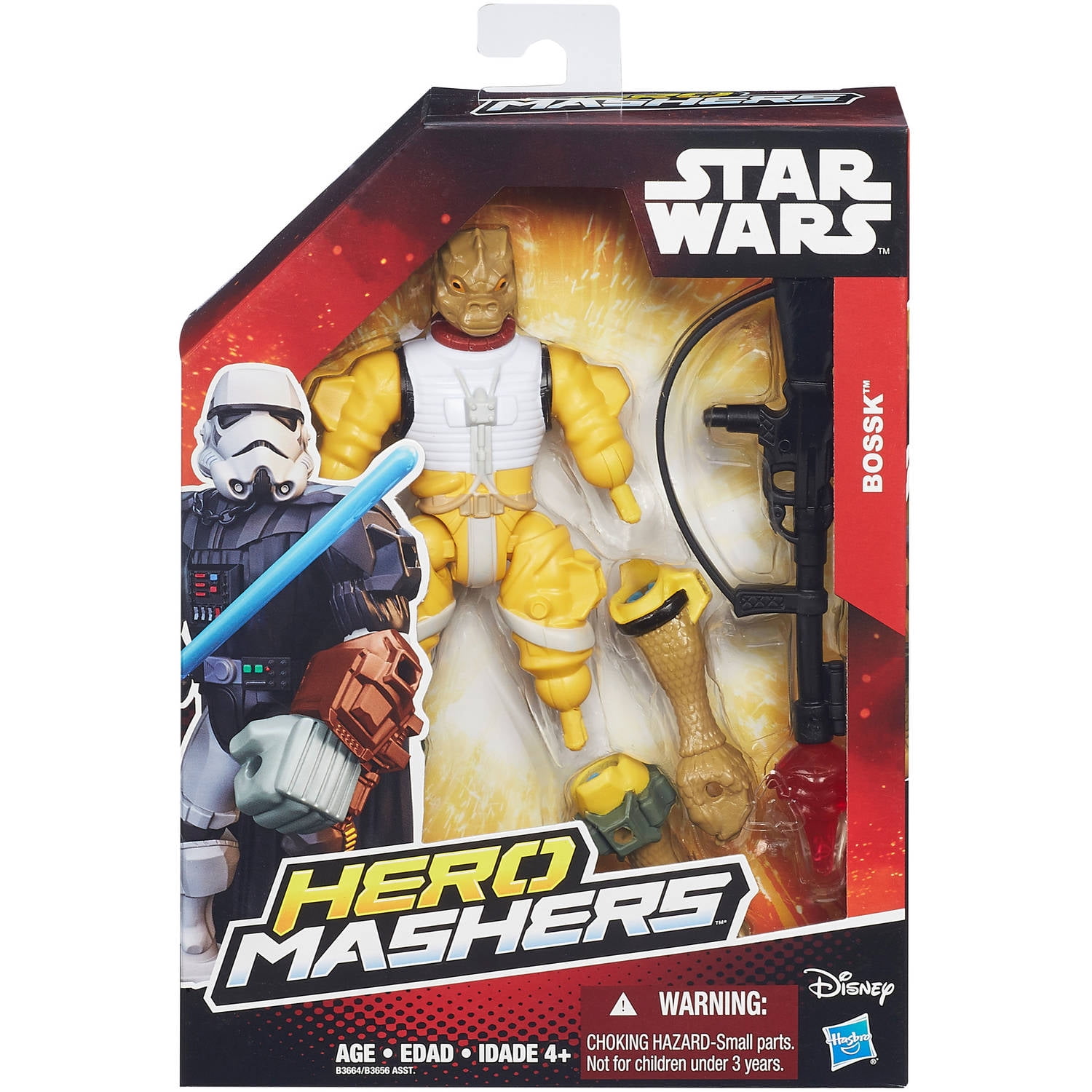 Darth Vader Figur-Set B3657, Hasbro Hero Mashers STAR WARS 