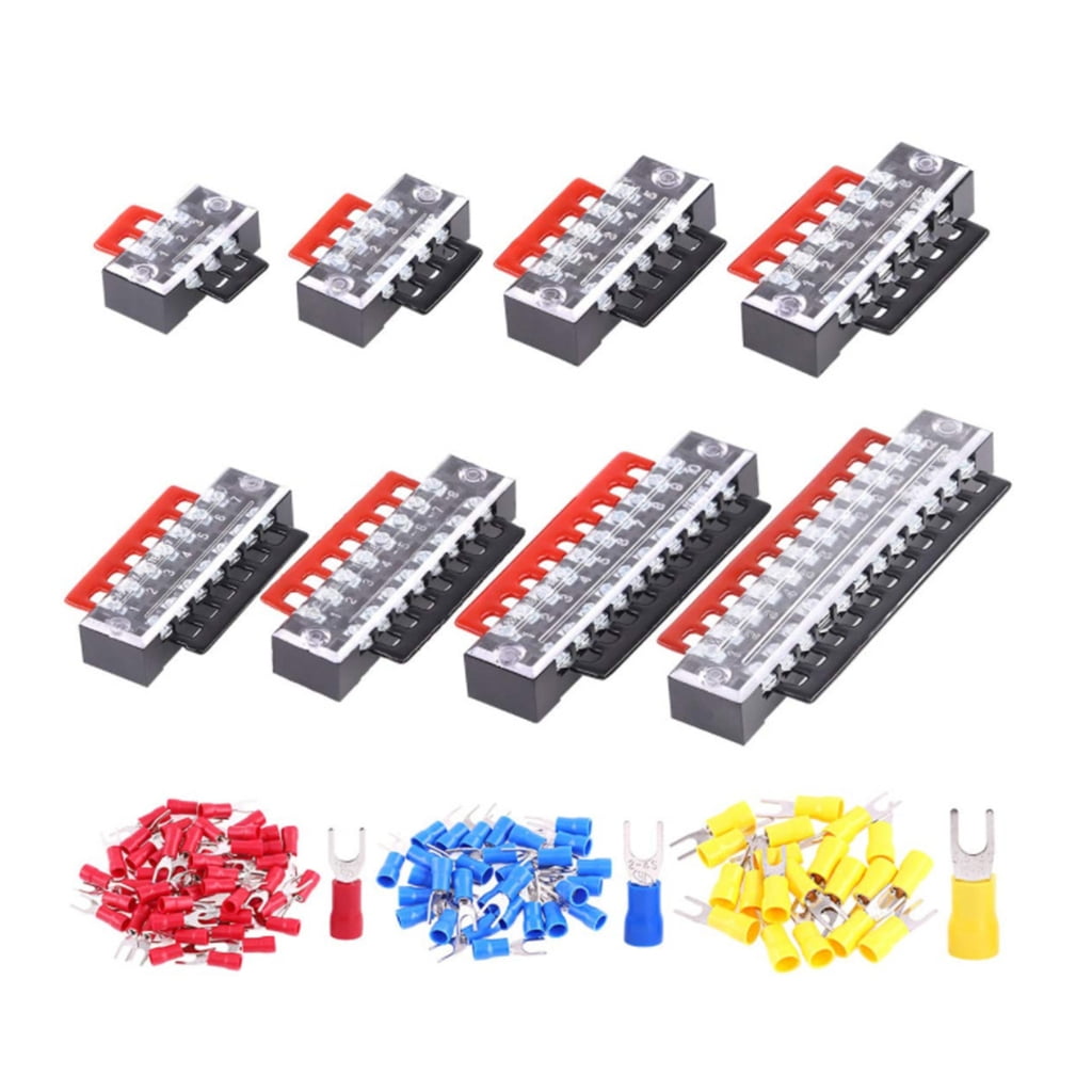 Zeiwohndc 124pack Universals Electrical Terminals Block 600V 15A Homes Terminals