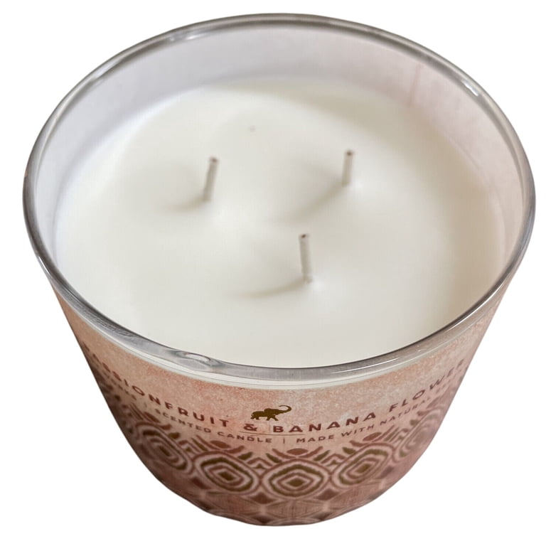 Bath and Body Works Candle -(2 Pack) Passionfruit & Banana Flower