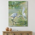 thumbnail image 2 of Designart ' Portrait Of Heron Birds I ' Traditional Canvas Wall Art Print, 2 of 4