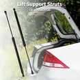 thumbnail image 2 of Unique Bargains Lift Supports Struts for Toyota Corolla Compact 1997-2002 No.6895009100 Rear Hatch Gas Spring Black 2 PCS, 2 of 7