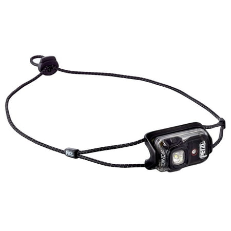 PETZL - Bindi, 200 Lumens, Ultralight, Rechargeable, and Compact Headlamp for Urban Running Black One