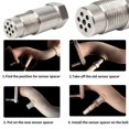 thumbnail image 4 of FL Engine Light  mini catalyst  Sensor Spacer Adapter M18X1.5, 4 of 7