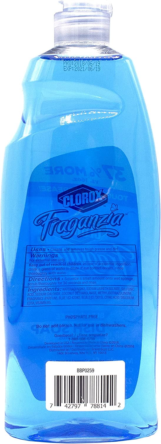 Buy Clorox Fraganzia Liquid Dish Soap Smells Great and Cuts Through
