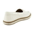 thumbnail image 5 of Vionic Women's Bay Boat Shoe Cream Leather 7M, 5 of 8