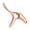 Bronze Triangle Bird, variant on Professional Foot Massagers For Reflexology Therapys Metal Design Portable Acupressures Device For Feet