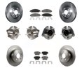 thumbnail image 1 of Transit Auto Front Rear Hub Bearings Assembly Disc Brake Rotors and Ceramic Pads Kit (10Pc) for Car 2019-2020 Chrysler 300 RWD with 5.7L KBB-119430, 1 of 2