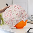 thumbnail image 3 of HELLHERO Tea Cozies Covers Polyester Canvas Keep Warm Kitchen 1Pcs, Rose Pattern, 3 of 7