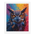thumbnail image 5 of Paint By Numbers Kit for Adults Beginner - Colorful Owl Splatter Art DIY Canvas Painting Kits for Adults, Frameless Paint By Number for Adults for Home Wall Decor 16x20 Inch, 5 of 7