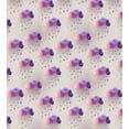 thumbnail image 3 of Ambesonne Retro Duvet Cover Set, Geometric Mosaic Dots, 2-Calking, Purple Grey Pink, 3 of 7