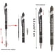 thumbnail image 4 of 12 bolígrafos inspiradores con punta táctil, frases de oficina y escrituras alentadoras, tinta negra F-10PCS, 4 of 6