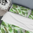 thumbnail image 4 of Designart 'Leaves Pattern' Modern & Contemporary Duvet Cover Set, 4 of 4