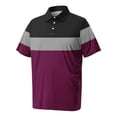 thumbnail image 5 of Trgacdwlo XL-8XL Color Block Polo Shirt Men Big and Tall Short Sleeve Workout Shirts for Men Sun Protection Mens Golf Polo Shirt, 5 of 7