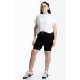 thumbnail image 1 of Bermuda de mezclilla con dobles, /Tallas Extras, 6372 (Negro) negro 36, 1 of 3