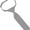 Silver, variant on Infant's Toddler's 8 inch Solid Color Pre-Tied Hook and Loop Band Tie - Silver